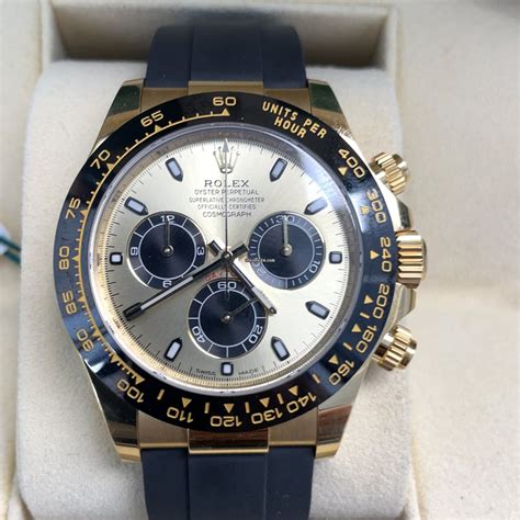 rolex daytona oysterflex champagne dial|rolex daytona oysterflex.